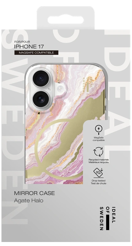 Ideal of Sweden iPhone 17 MagSafe dėklas Mirror, Agate Halo, 4 nuotrauka